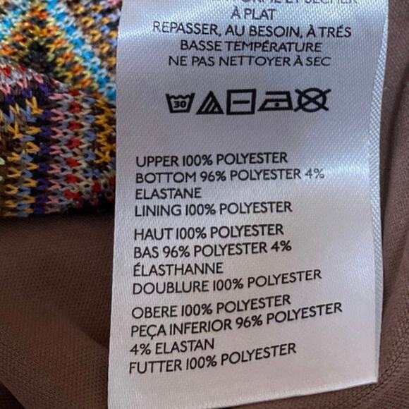 NEW Urban Outfitters Silence + Noise Jersie Multicolor Halter Crop Tank Top Sz S - Picture 4 of 4